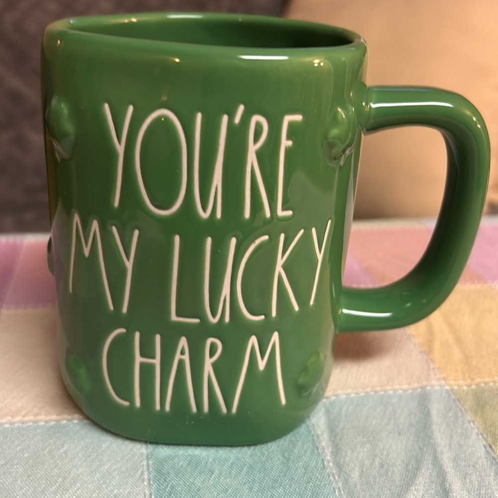Rae Dunn “Your my lucky charm “
By Magenta NWOT